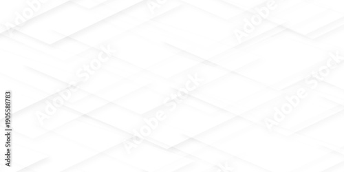 white overlap technology tech grid triangle business digital curve poster and banner web creative origami square rectangle template background.