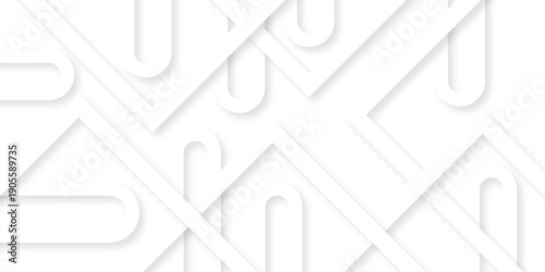 Abstract triangle white overlap technology tech grid triangle business digital curve poster and banner web creative origami square rectangle template background.