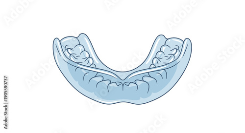 Dental Mouthguard for Teeth Protection.