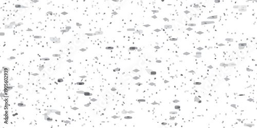 Terrazzo floor old texture concrete wall with stones. White terrazzo floor tile on cement surface. Terrazzo flooring seamless slab texture.