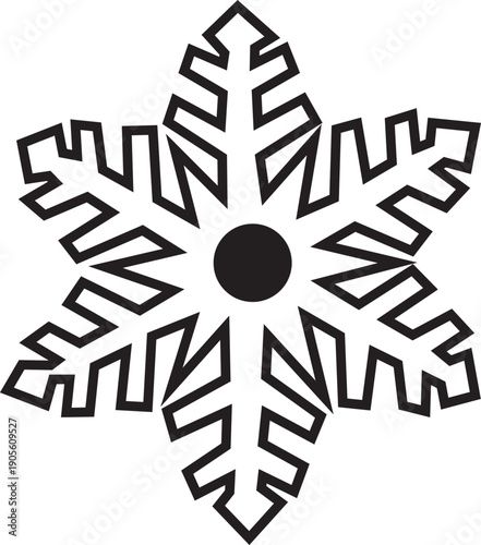 Abstract 3D geometric isometric triangle with internal cube structure for modern corporate logo and architectural design