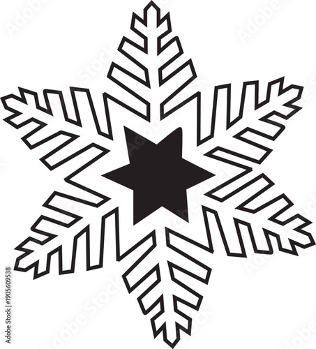 Abstract 3D geometric isometric triangle with internal cube structure for modern corporate logo and architectural design