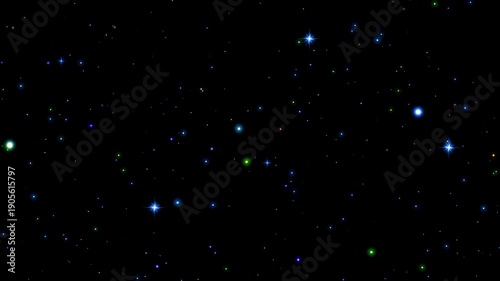 abstract background with stars