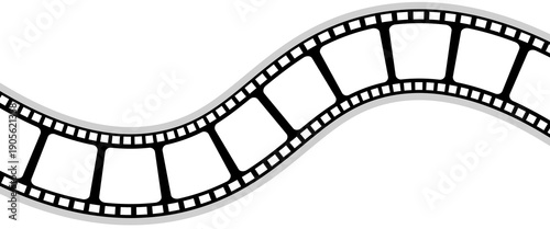 Film strip frame. Cinema tape. Photo negative, filmstrip.