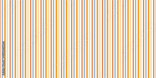 Colorful diagonal wavy stripes vector seamless pattern. Modern minimal repeat design with hand drawn wobbly stripes on cream background.