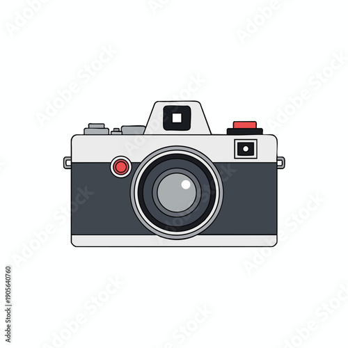 Vintage Camera Illustration for Photography or Creative Design Projects