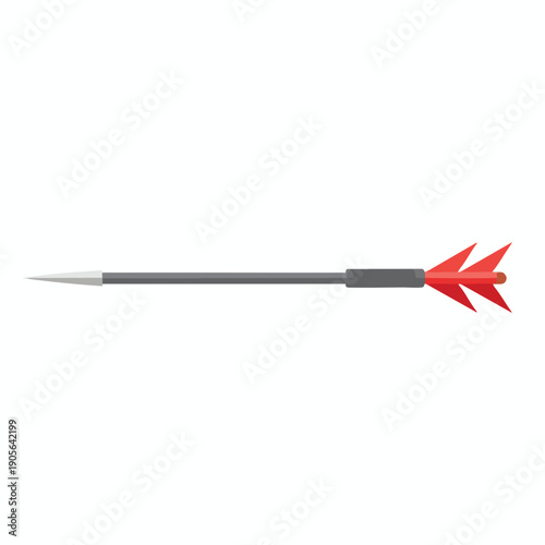 Long Modern Satellite Rocket Launch Instrument for Space Exploration