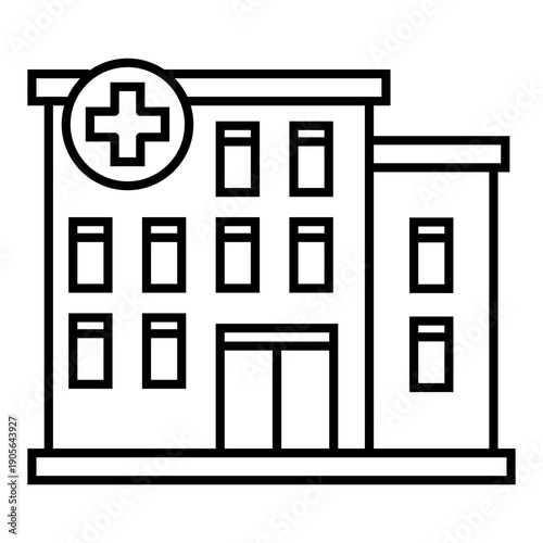 Quadro su tela hospital