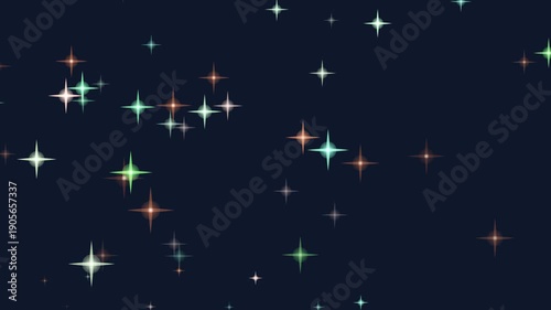 Creating a Magical Starry Night Scene with Shimmering Lights