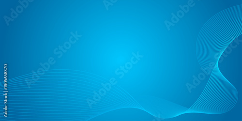 Abstract background with waves for banner. twisted curve lines with blend effect arts lines wave blue background, effects line with black background.