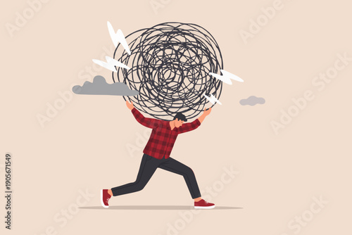 Person Carrying Heavy Burden