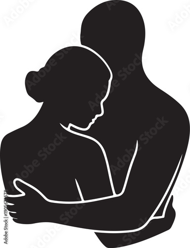 Romantic Proposal Couple SVG 