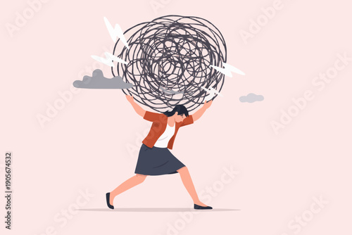 Person Carrying Heavy Burden