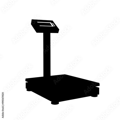 Smoking Incense Burner Silhouette Vector Icon for Meditation