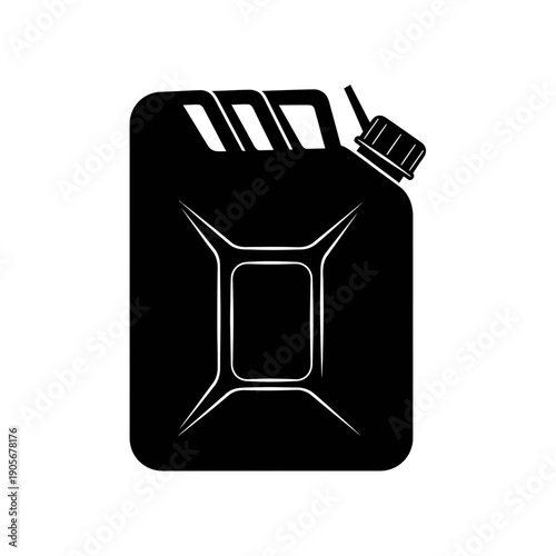 Jackpot 777 Machine Sign Silhouette Vector Icon for Casino