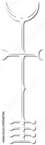 White sigil  lilith symbol   tattoo art - moon  tattoo idea, design, art, logo, png, 300dpi.