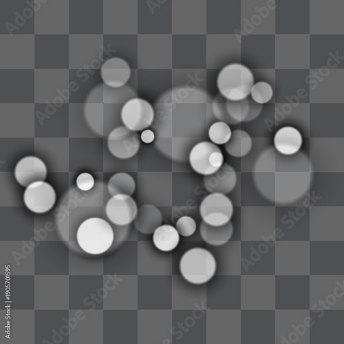 Abstract glowing light elements with minimalist modern design, featuring soft illumination, bokeh effects, futuristic lighting, digital glow, luminous shapes, and contemporary vector illustration