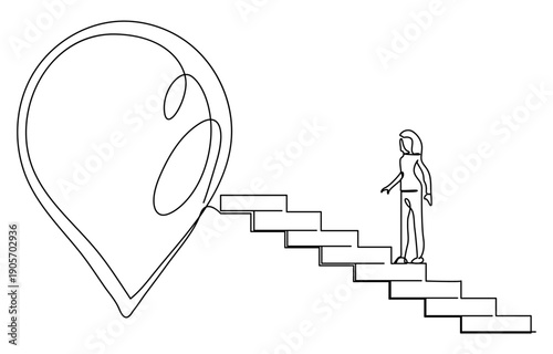 Minimalist blood drop illustration in continuous one line style for donate and charity branding. Very simple and minimalist blood drop with heart beat continuous lines. World donor day. 