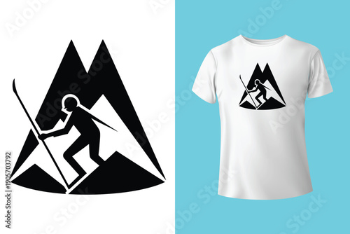 Rally car racing design. Extreme off road drive artwork. Mountain speed challenge illustration. Sport car print design for t shirt print, poster, stic