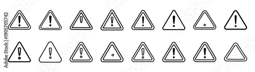 Collection of food allergy warning different kitchen outlines silhouette icon set.