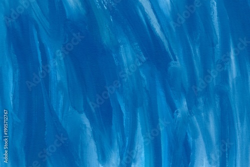 Fotografia Abstract background in blue shades created in a painterly brushstroke style