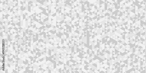 Abstract low polygon paper cubic white, gray wallpaper design. vector transparent poly triangle texture geometric pattern triangular. geometric wall tile metal cube triangle background.