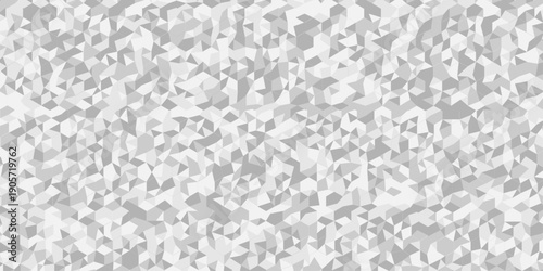 Abstract low polygon paper cubic white, gray wallpaper design. vector transparent poly triangle texture geometric pattern triangular. geometric wall tile metal cube triangle background.