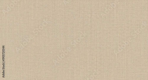Detailed seamless texture of a tightly woven, neutral beige linen fabric, perfect for high-quality upholstery, natural clothing, or creative background designs ,craft ,empty ,wallpaper