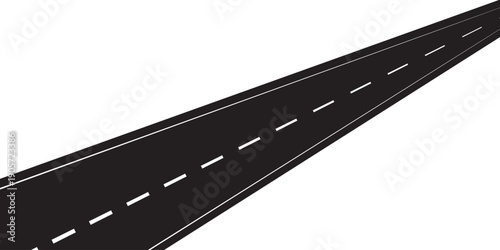 asphalt road, curve highway, vector illustrations. eps 10