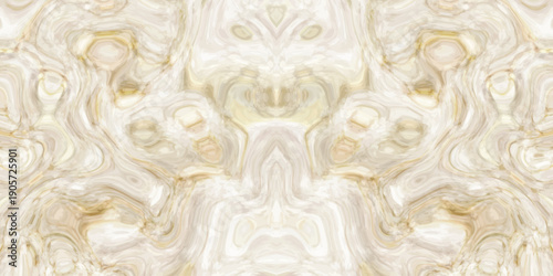 Beige marble pattern with symmetrical swirls