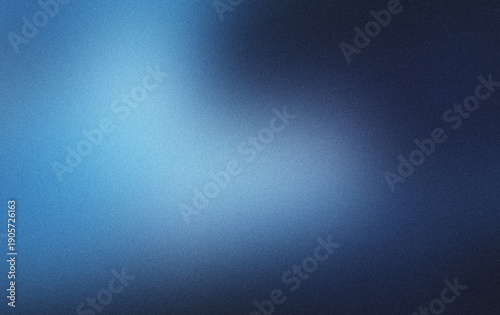 Abstract deep blue gradient background with soft grain noise texture, blurred navy light effect with grainy aesthetic and smooth subtle transition.