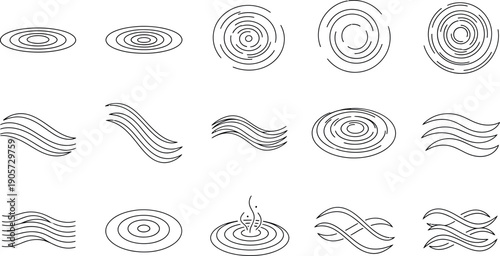Collection of 13 distinctive fingerprint patterns and designs