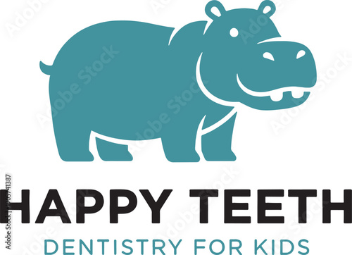 vector illustration of a rhino Adobe Illustrator Artwork