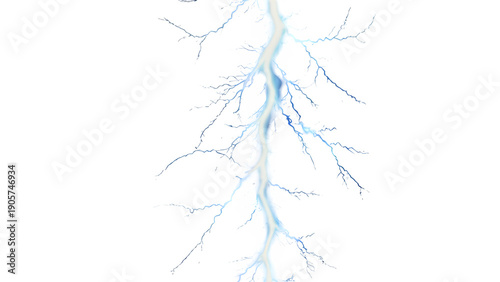 blue electric lightning energy burst, glowing plasma bolts, soft fog, vfx effect, isolated on transparent background, high detail, digital energy wave, bright white and blue light