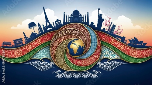 Wallpaper Mural World travel Torontodigital.ca