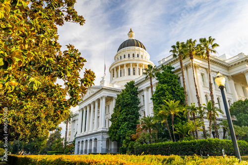 California State Capitol Close Up Sacramento California