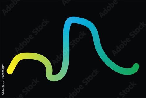 Minimalist icon depicting a vector file format