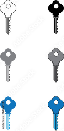 The KEY ICON SYMBOL CAN BE USED TO OPENER FOR PASSWORD