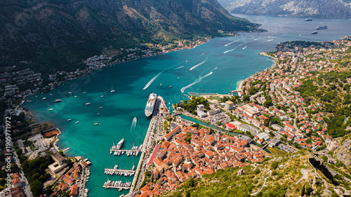 Kotor Bay from Above