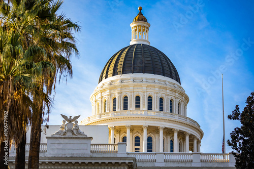Фотография California State Capitol Close Up Sacramento California