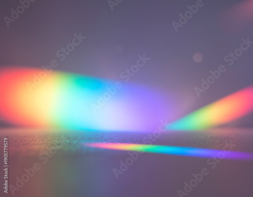 美しい虹色の光が広がる幻想的なミニマル背景
a beautiful minimal background with radiant iridescent light
