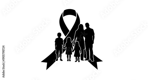 Vector illustration of a black silhouette of a fashion woman person with a sword and wings symbolizing a concept of art and power