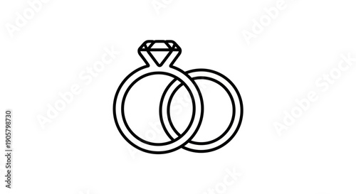 A 3D illustration of a luxury diamond engagement ring set inside a red glass Christmas ornament ball with gold metal accents for a festive holiday celebration symbol