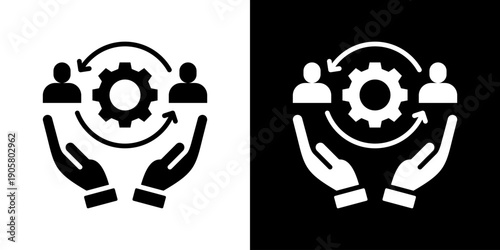 Inclusive Icon Set Vector Collection Isolated In Black And White