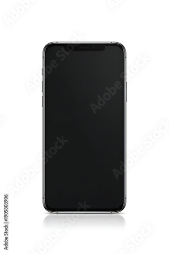 smartphone isolated on white background