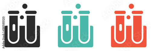 blood sample medical vector icons