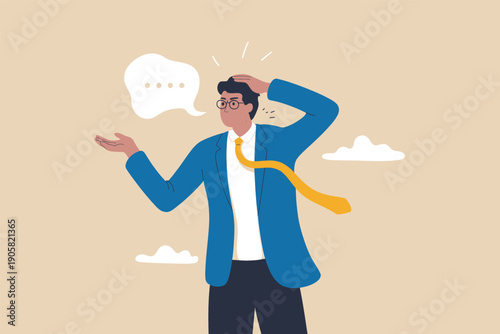 Frustrated professional overwhelmed by conflicting ideas and feedback in the workplace