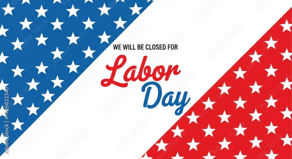 Obraz premium Happy labor day celebration honoring american workers and labor unions on september labor day