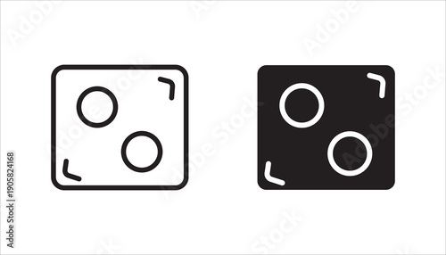 Heat Map icon set, Heat Map symbol design from Maps and locations collection. Simple element vector illustration on white background.