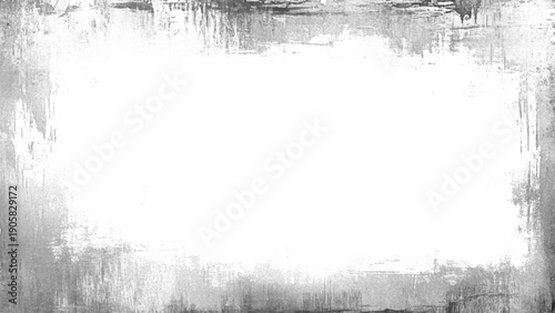 White grunge old aged retro vintage stone concrete cement wall black border